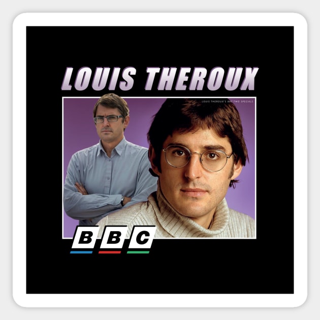 Louis Theroux Retro BBC Sticker by Rebus28